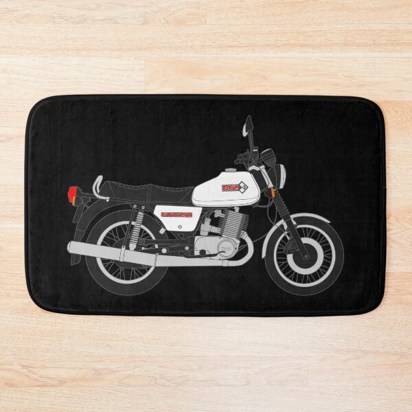 Item preview, MZ ETZ 250 motorbike two stroke white color designed and sold by EdimDesign.