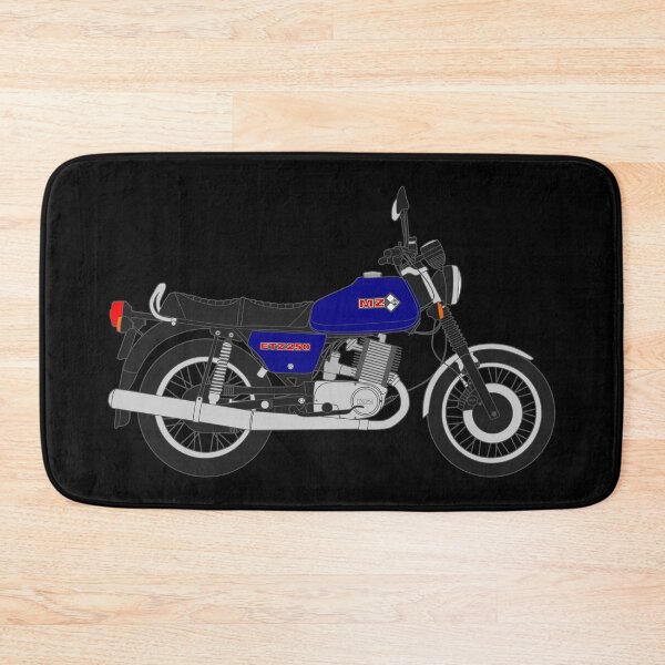 Item preview, MZ ETZ 250 motorbike two stroke blue color designed and sold by EdimDesign.