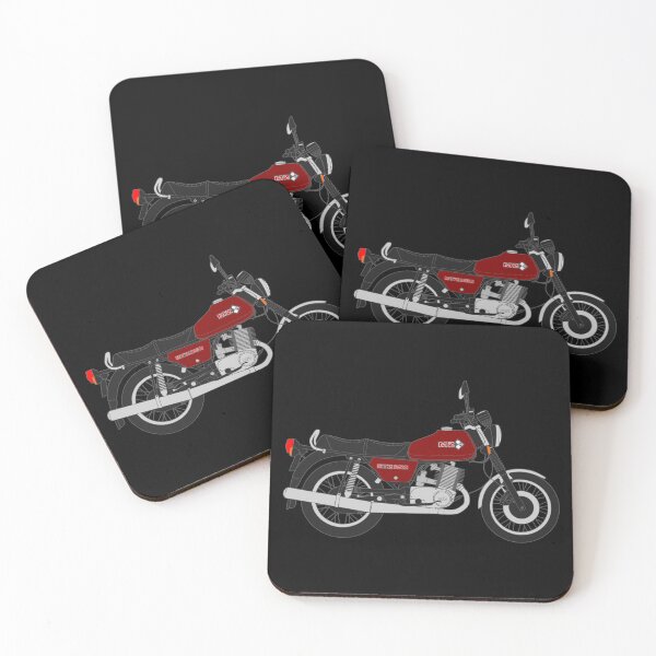 Item preview, MZ ETZ 250 motorbike two stroke bordeaux color designed and sold by EdimDesign.