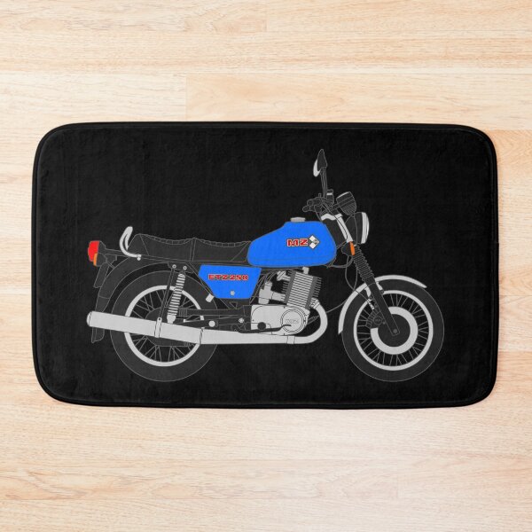 Item preview, MZ ETZ 250 motorbike two stroke blue color designed and sold by EdimDesign.