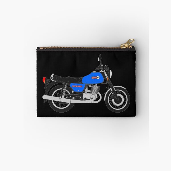 Item preview, MZ ETZ 250 motorbike two stroke blue color designed and sold by EdimDesign.