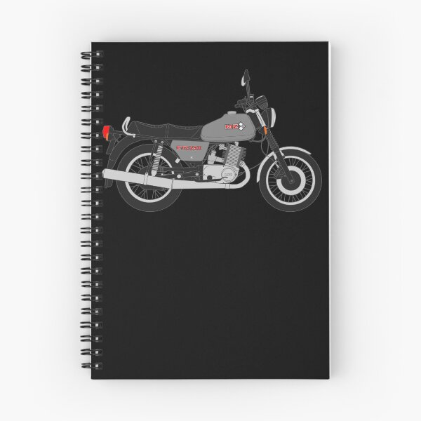 Item preview, MZ ETZ 250 motorbike two stroke gray color designed and sold by EdimDesign.