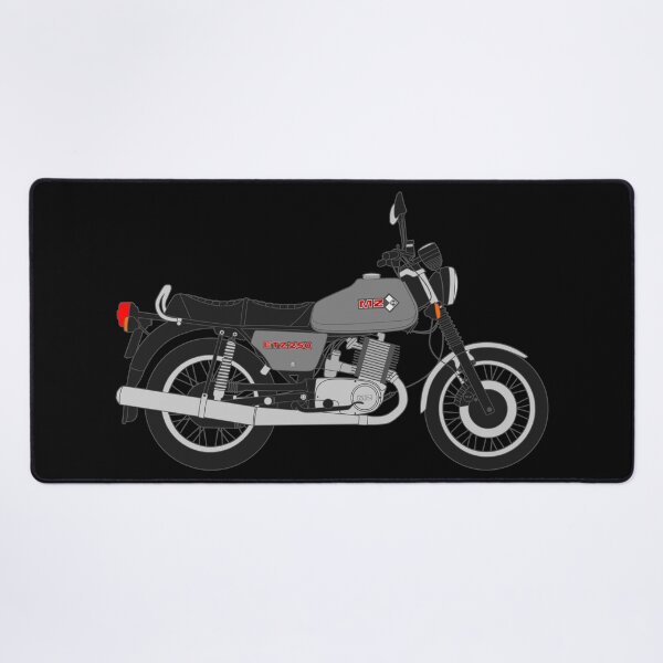 Item preview, MZ ETZ 250 motorbike two stroke gray color designed and sold by EdimDesign.
