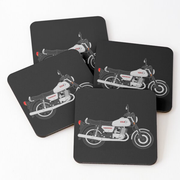 Item preview, MZ ETZ 250 motorbike two stroke silver color designed and sold by EdimDesign.