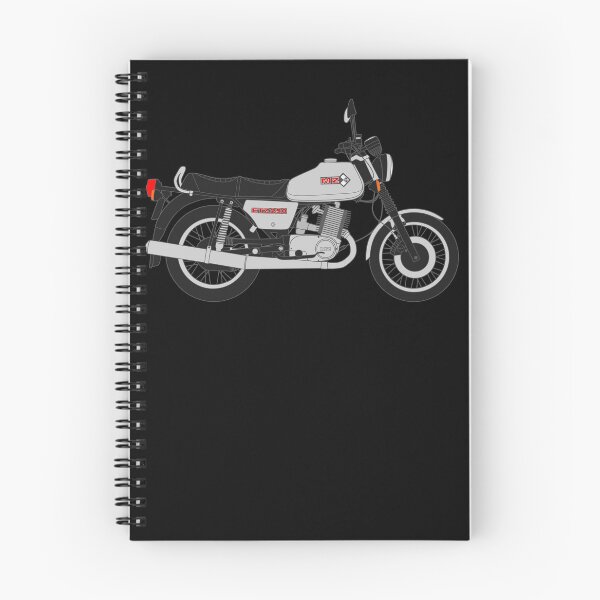 Item preview, MZ ETZ 250 motorbike two stroke silver color designed and sold by EdimDesign.