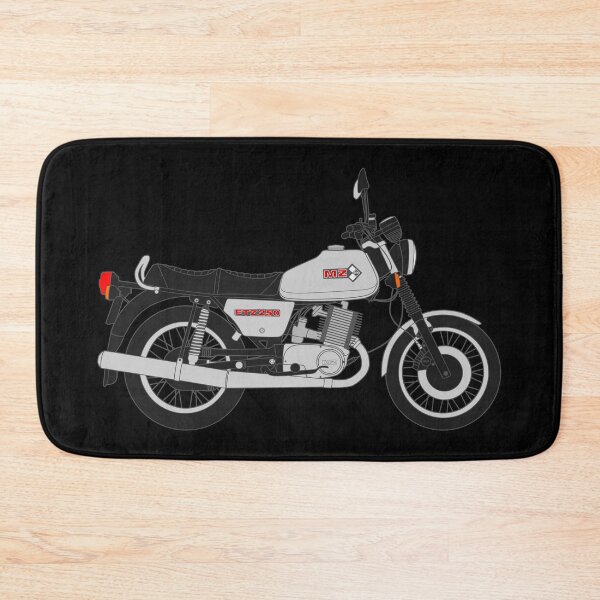 Item preview, MZ ETZ 250 motorbike two stroke silver color designed and sold by EdimDesign.