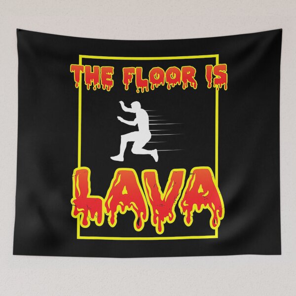 Item preview, Funny The Floor is Lava Volcano - Funny Family Kids designed and sold by clotumereroof.