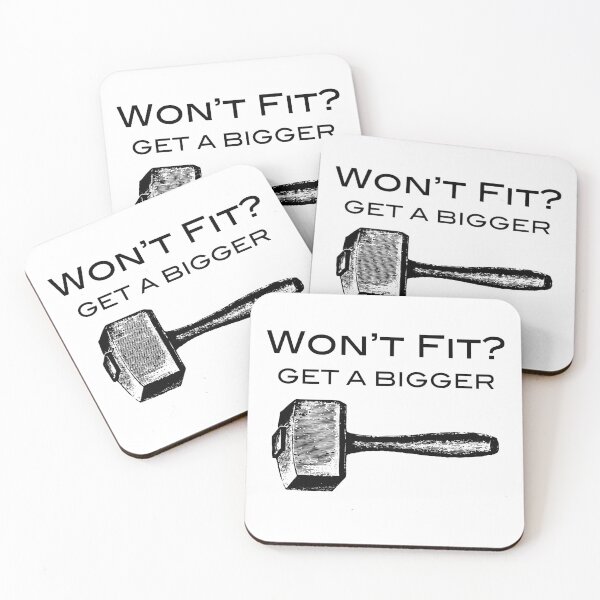 Item preview, Wont fit Get a Bigger Hammer designed and sold by uknowhatheysay.