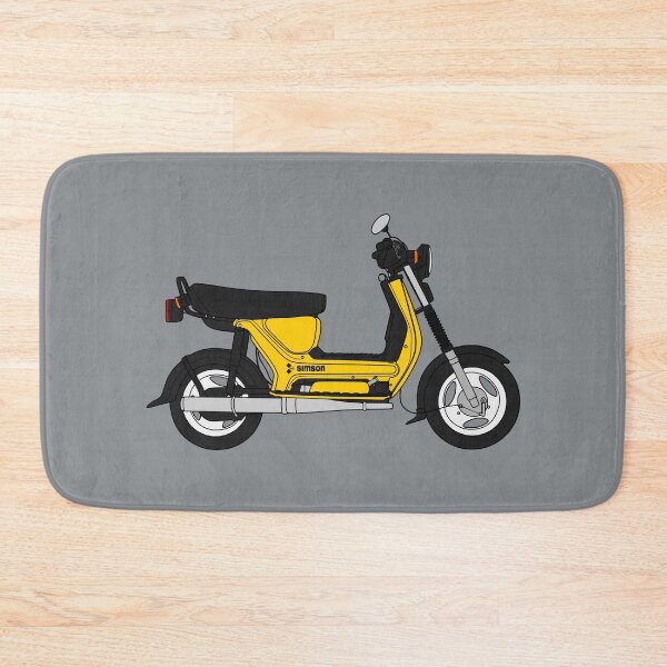 Item preview, Simson SR50 scooter yellow color designed and sold by EdimDesign.
