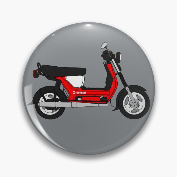 Item preview, Simson SR50 scooter red color designed and sold by EdimDesign.