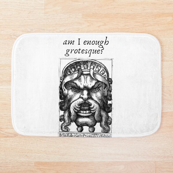 Item preview,  Vintage Grotesque Am I grotesque enough? designed and sold by Kattcatty.