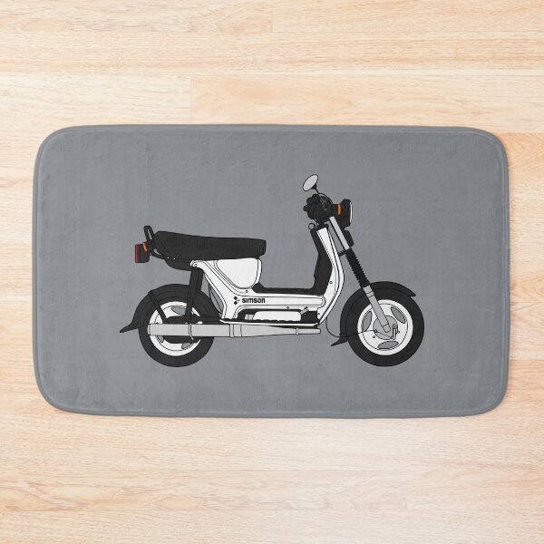 Item preview, Simson SR50 scooter white color designed and sold by EdimDesign.
