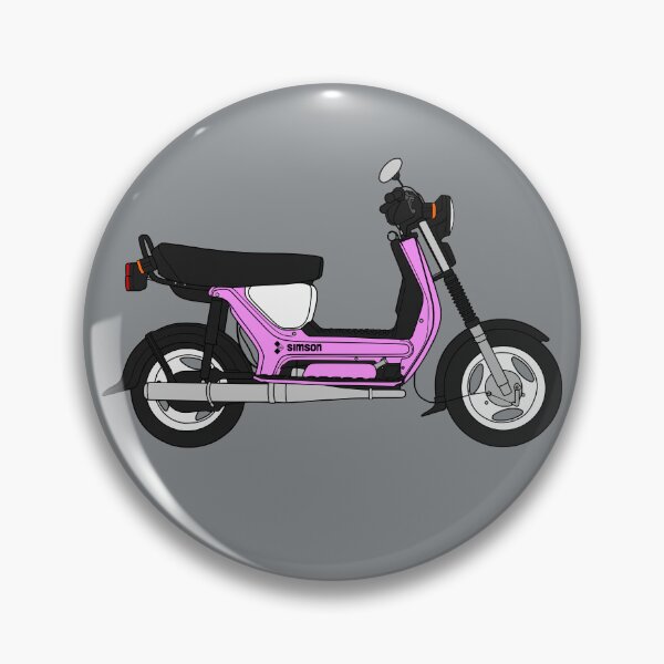 Item preview, Simson SR50 scooter pink color designed and sold by EdimDesign.