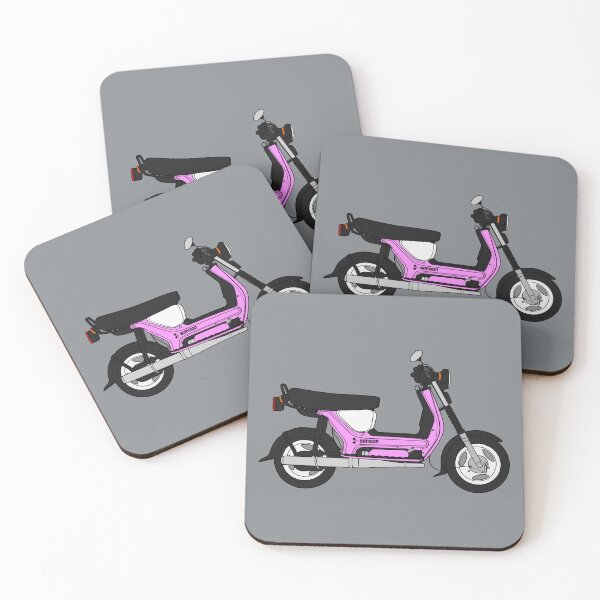 Item preview, Simson SR50 scooter pink color designed and sold by EdimDesign.