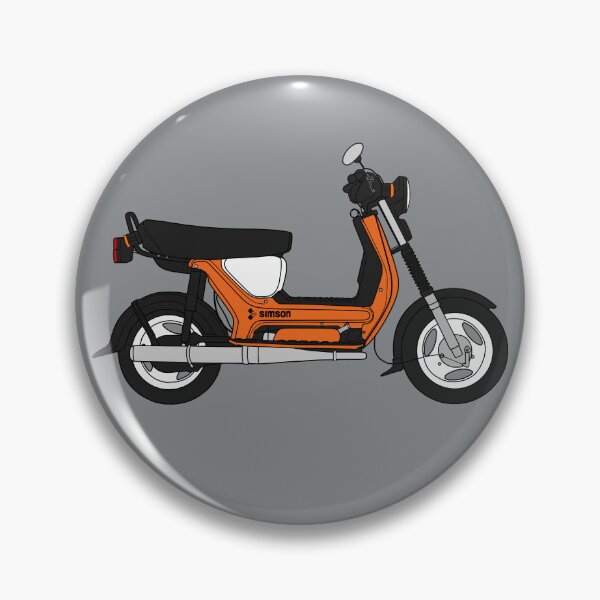 Item preview, Simson SR50 scooter orange color designed and sold by EdimDesign.