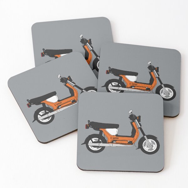 Item preview, Simson SR50 scooter orange color designed and sold by EdimDesign.