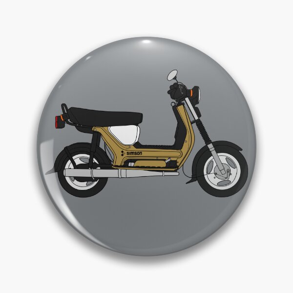 Item preview, Simson SR50 scooter gold color designed and sold by EdimDesign.