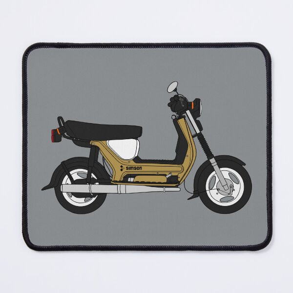 Item preview, Simson SR50 scooter gold color designed and sold by EdimDesign.