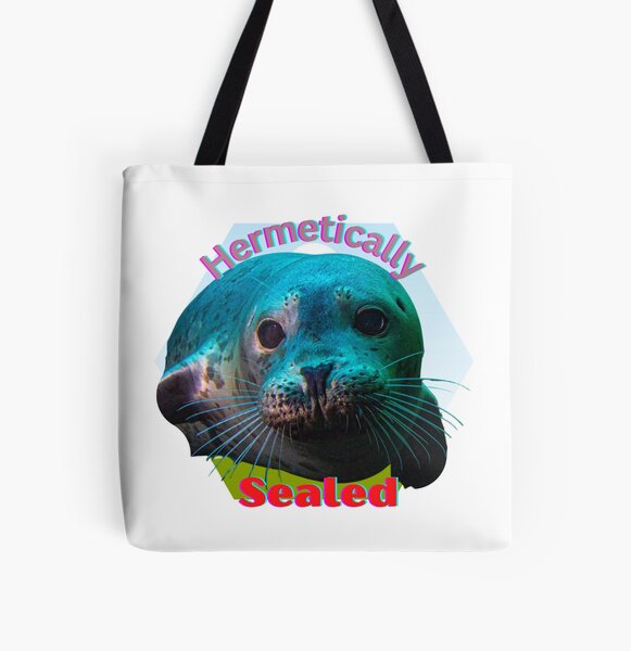 Hermetically Sealed All Over Print Tote Bag
