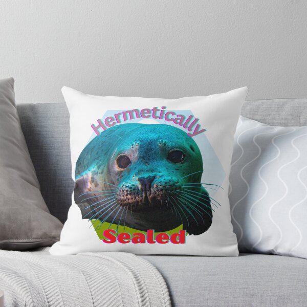 Hermetically Sealed Throw Pillow