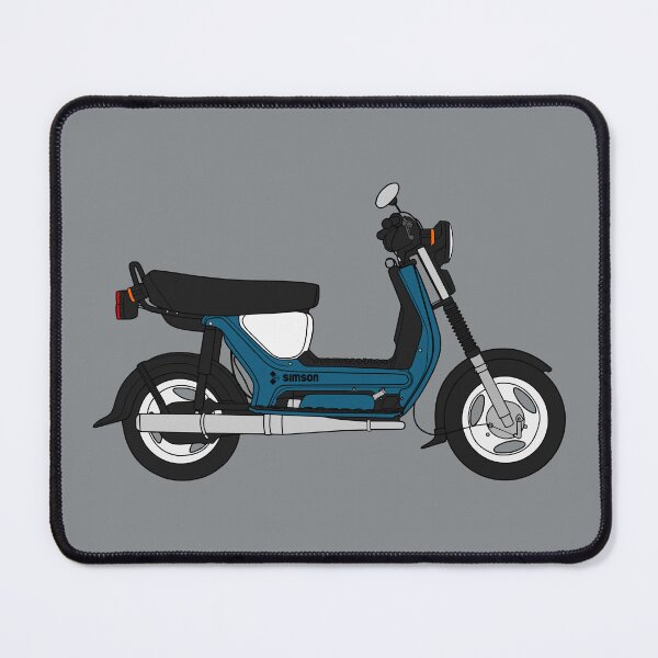 Item preview, Simson SR50 scooter blue green color designed and sold by EdimDesign.