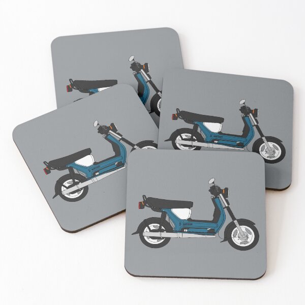 Item preview, Simson SR50 scooter blue green color designed and sold by EdimDesign.