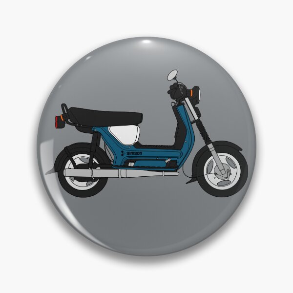 Item preview, Simson SR50 scooter blue green color designed and sold by EdimDesign.