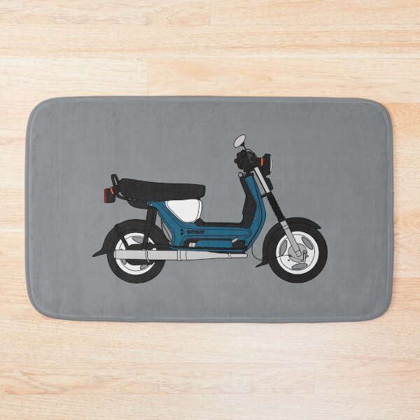 Item preview, Simson SR50 scooter blue green color designed and sold by EdimDesign.
