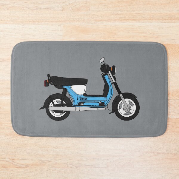 Item preview, Simson SR50 scooter blue color designed and sold by EdimDesign.