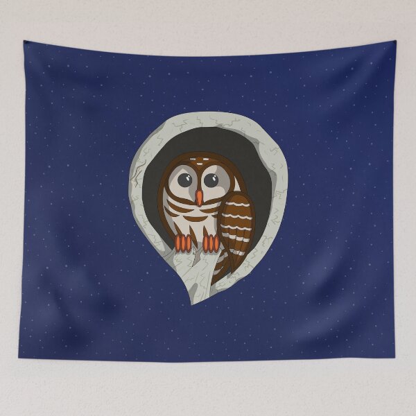 Item preview, Selene the Owl designed and sold by Valerie Bennett.