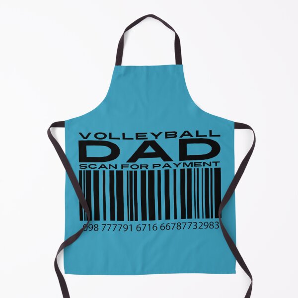 Item preview, Volleyball Dad Scan For Payment | Volleyball Parents | Competition Volleyball | Volleyball Dad | Barcode (White Lettering Available) designed and sold by Wavecrest Wearables.