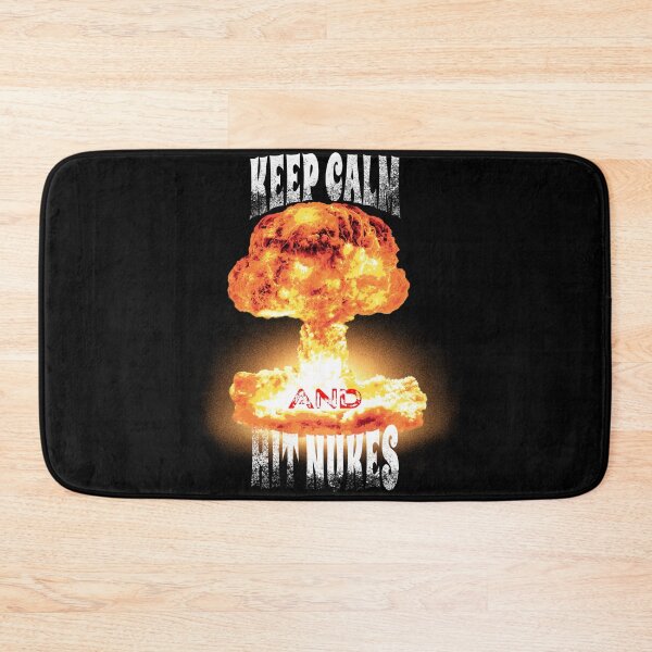Item preview, Keep Calm And Hit Nukes designed and sold by adamtepl.