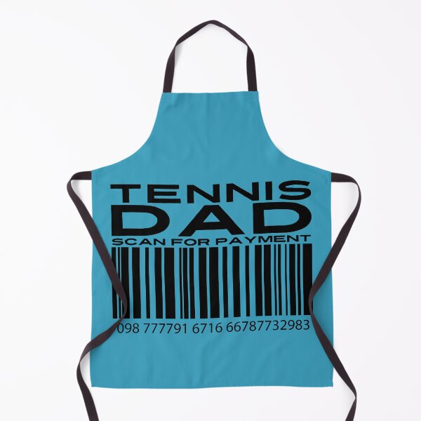 Item preview, Tennis Dad Scan For Payment | Tennis Parents | Competition Tennis | Tennis Dad | Barcode (White Lettering Available) designed and sold by Wavecrest Wearables.