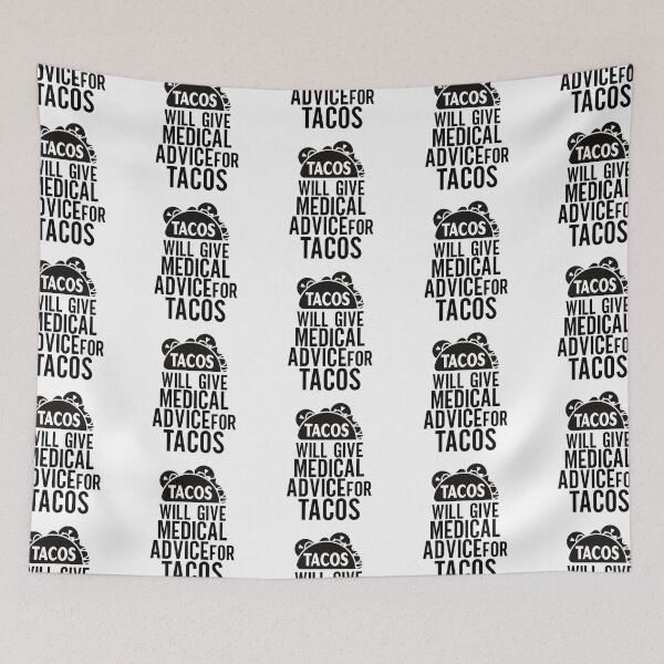 Item preview, Cambiará consejos médicos por tacos designed and sold by nextneveldesign.