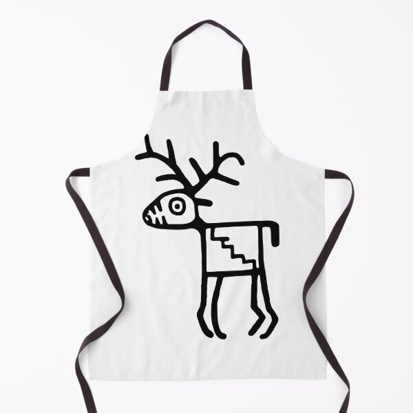 Item preview, Petroglyph Deer - black v2 designed and sold by Squirrel-Girl.