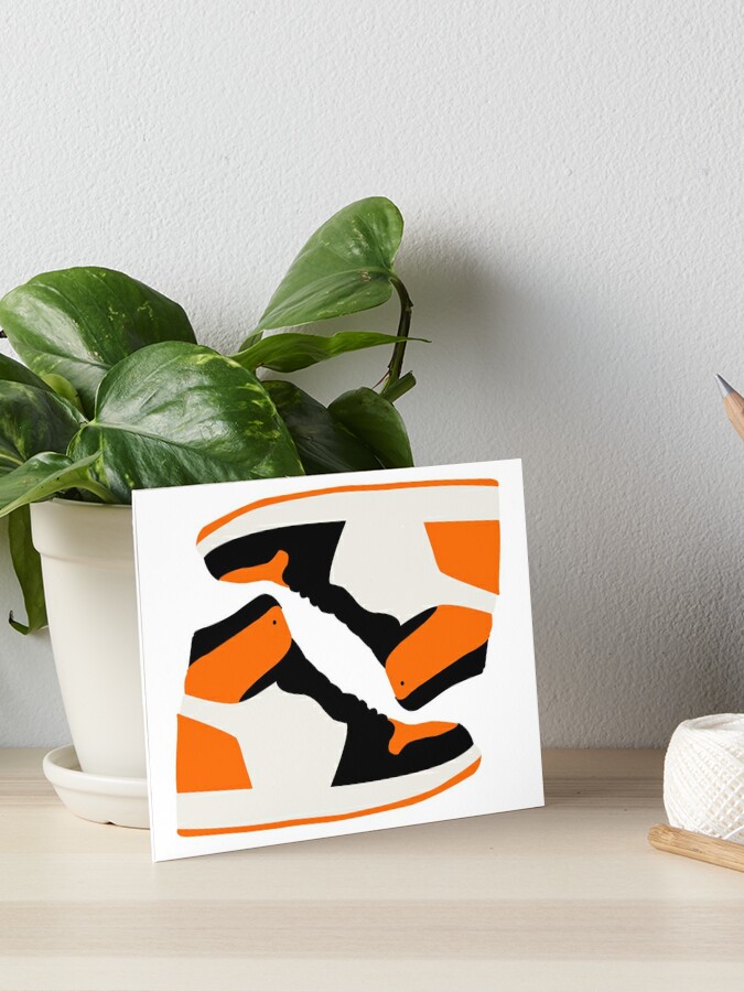 Air Jordan I (1) Shattered Backboard Away Art Board Print for