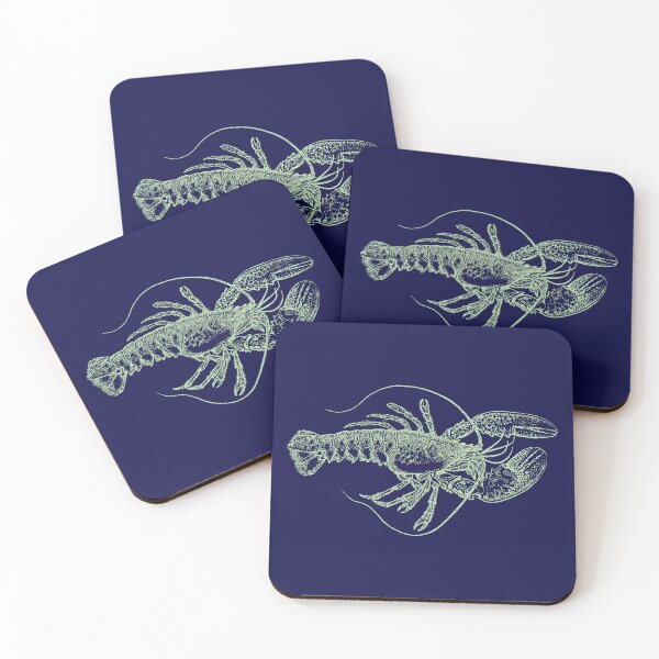 Item preview, Lobster in Sage Green designed and sold by BeaSchoney.