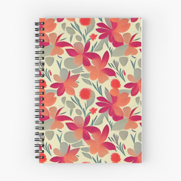 Artikelvorschau, Vintage Frühjahr Blumenmuster auf Elfenbein Hintergrund entworfen und verkauft von DesArtStudio.