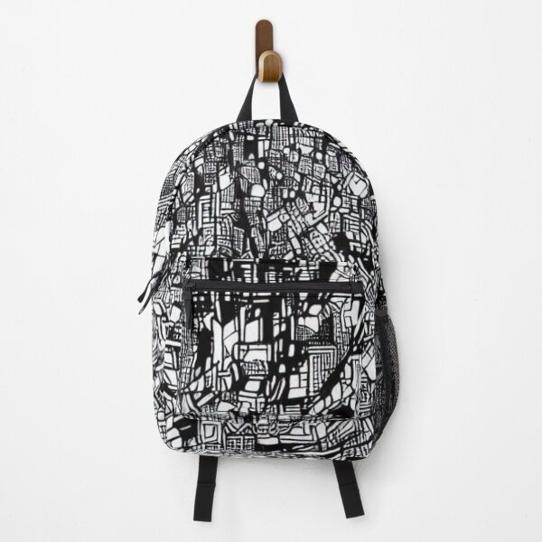 Item preview, Black and White Abstract City designed and sold by calibrit.