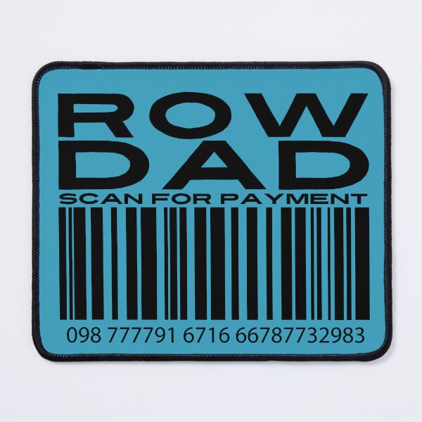 Item preview, Row Dad Scan For Payment | Rowing Dad | Rowing Funny Saying | Crew Rowing (White Lettering Available) designed and sold by Wavecrest Wearables.