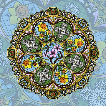 Artwork thumbnail, Spring Nouveau by Valerie Bennett