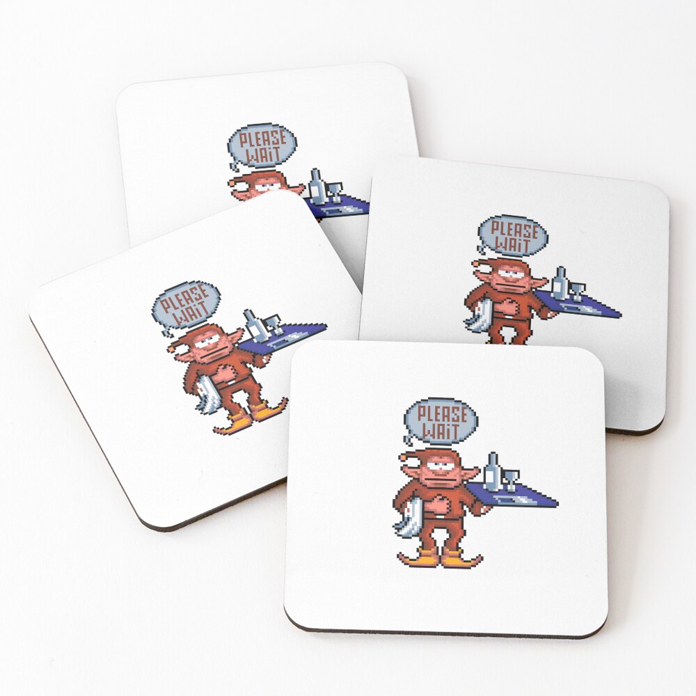 Item preview, Coasters (Set of 4) designed and sold by 8BitCoolMan.