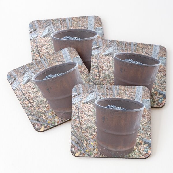 Item preview, Country: Burning Barrel on an Old Farm in Autumn designed and sold by TaraTs.