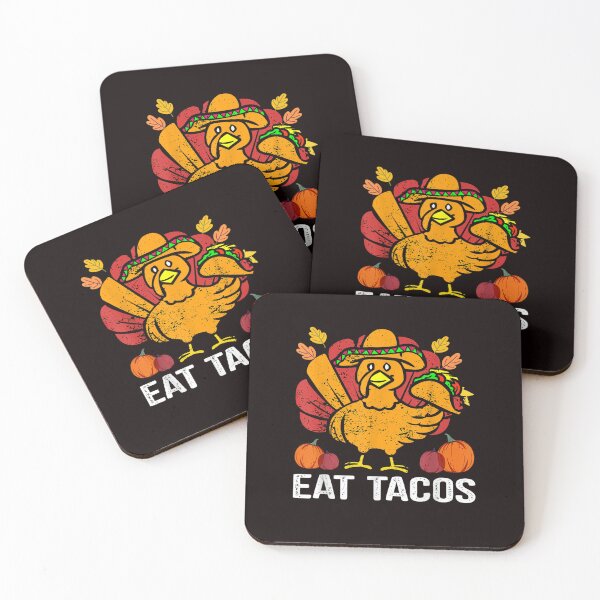 Item preview, thanksgiving turkey eat tacos designed and sold by Best Selling ⭐⭐⭐⭐⭐(9.0).