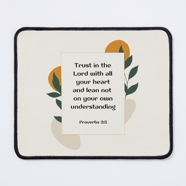 Item preview, Trust In The Lord With All Thine Heart designed and sold by bible-prints.