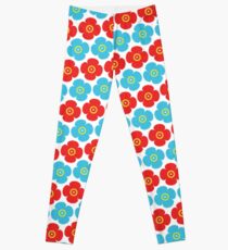 Flower pattern 7a Leggings