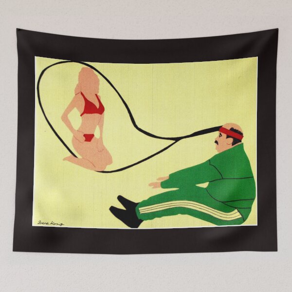 Item preview, Bernie without Me at the Gym original from Paper Cut designed and sold by SilverGal.