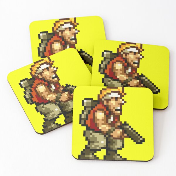 Item preview, Metal Slug pixel protagonist  designed and sold by Your-Sensei.