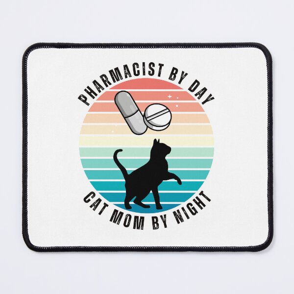 Item preview, Pharmacist by Day Cat Mom by Night designed and sold by ArtDeziGn.