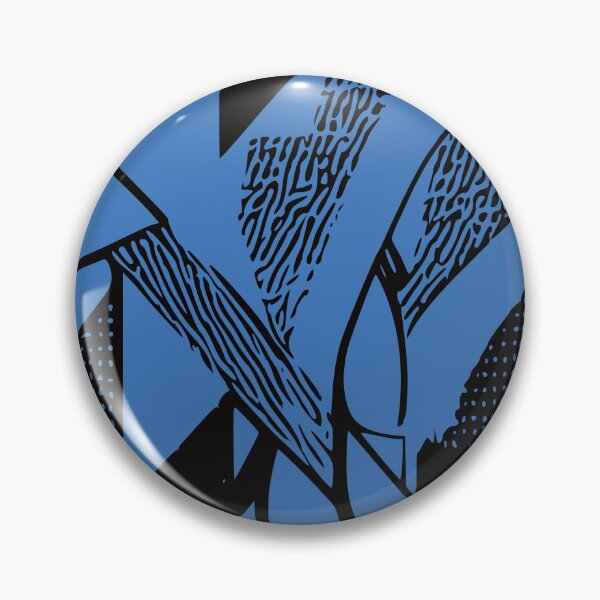 Item preview, The Flag, Geometric Design, In Blue designed and sold by I-Desire.